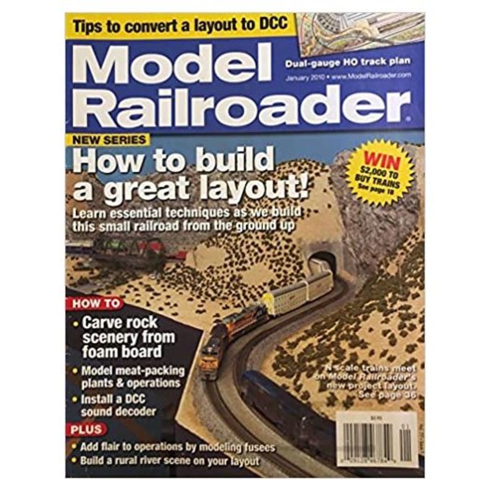 Model Railroader - January 2010 - Vol 77 No. 1 (Collectible Single Back Issue Ma